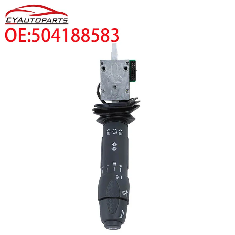 504188583 Novo Interruptor Combinado de Sinal de Direção e Farol para Caminhão Iveco 1991-2015 5801781392 IM12583