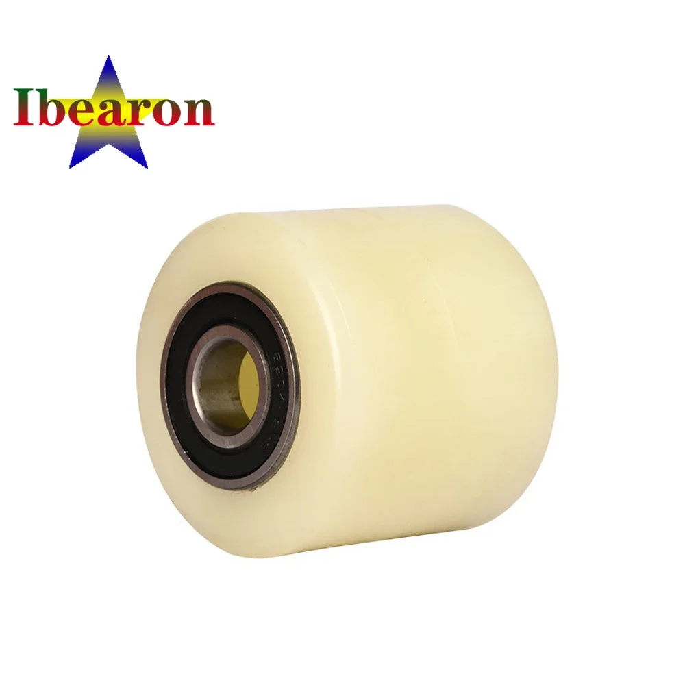 Customer-customized hardware fittings 4PCS 5t Nylon Flat 80x60 With 6204RS Bearings