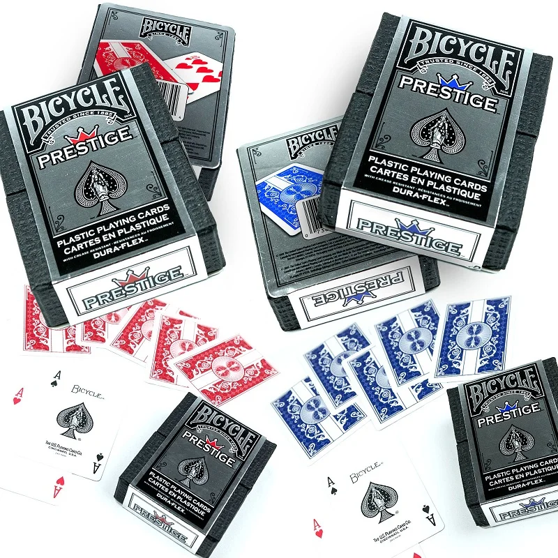 Bicycle Prestige Deck Plastic Dura Flex Playing Cards Poker Size Card Games Hobby & Collectibles