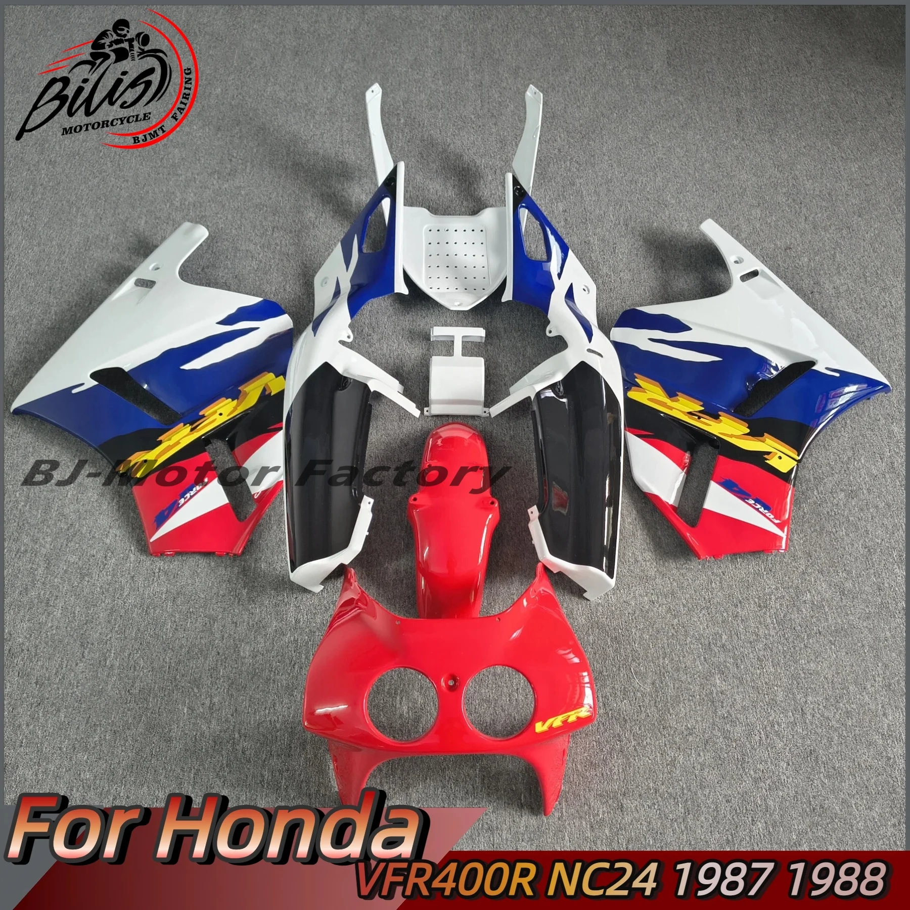 

For Honda VFR400R NC24 VFR 400R 1987 1988 VFR400R NC24 Aftermarket Motorcycle Fairing
