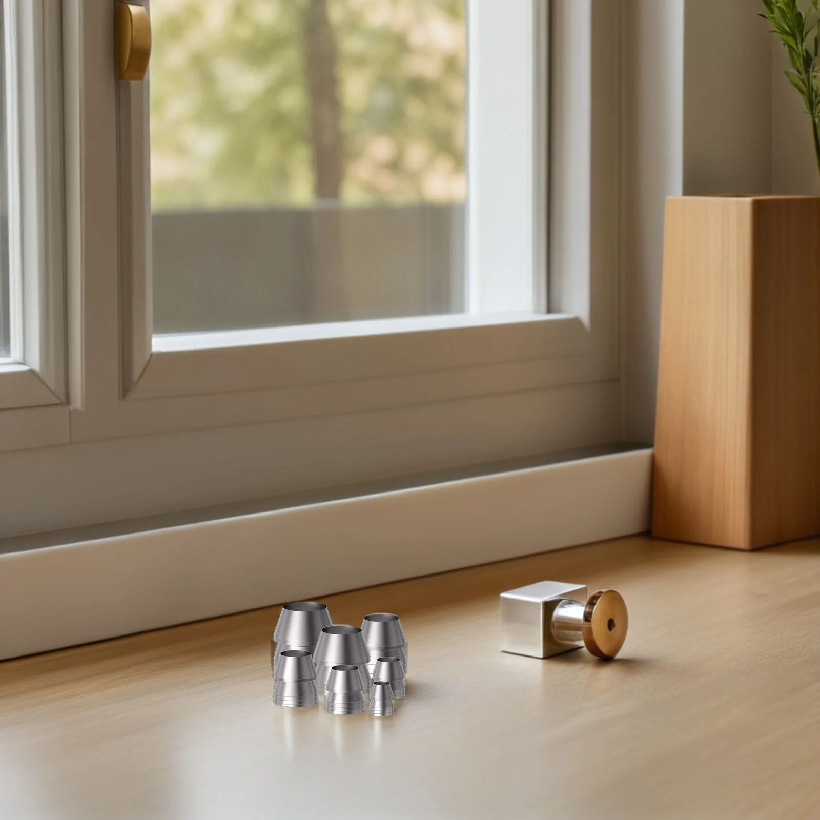 

7pcs Hammer Kit Iron Handle Fixing Accessory Reinforcing Wedge Durable Metal Wedges For Repair Outdoor Construction