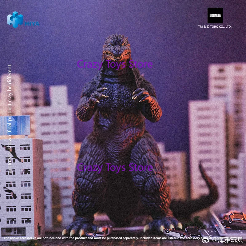 Auf Lager 18 cm HIYA 7-Zoll-Actionfigur Exquisite Basic Series Godzilla Vs. Mecha Zira 2002 Godzilla Anime-Modellsammlung Geschenk