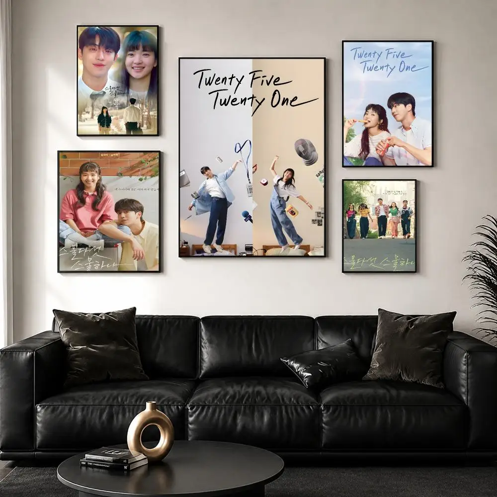 Romance Drama T-Twenty-Five Twenty-One Poster Wall Art Print Sticker for Bedroom Living Room Dorm Office Modern Home Decor