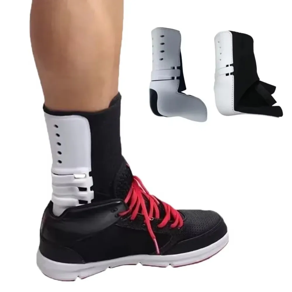 Adjustable Drop Foot Orthosis Breathable Rigid Shell Ankle Foot Orthosis Walking Wearable Left Right Ankle Stabilizer Brace