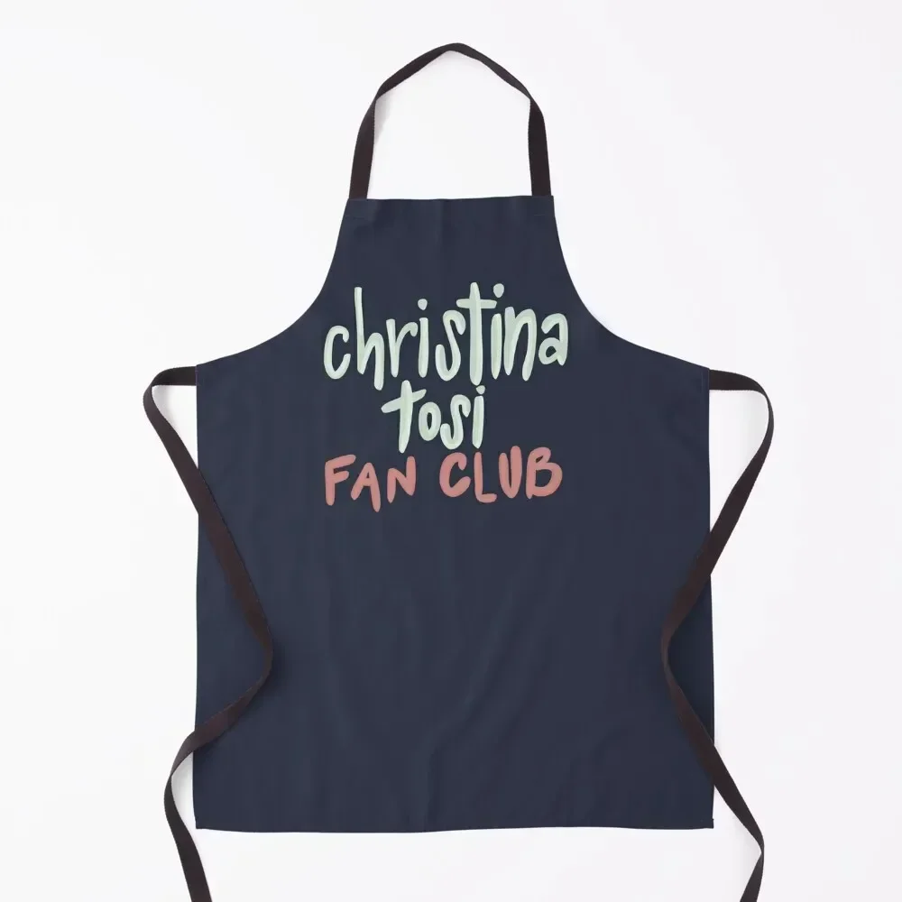 Christina Tosi Fan Club Apron waterproof for women Costume Waiter kitchen gadgets Restaurant Apron