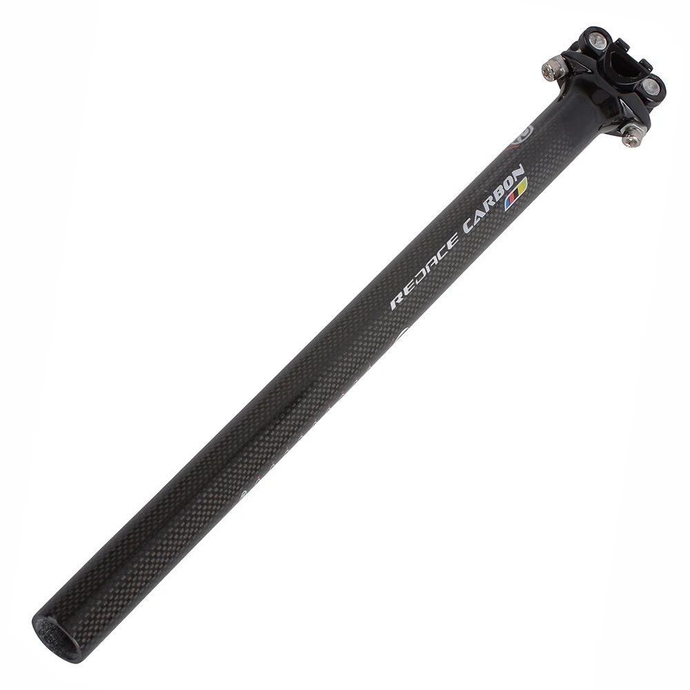 

Carbon Fiber Road Bicycle Seatpost, MTB Mountain Bike, New Bike Parts, 0 Degree Seattube, 27.2, 30.8, 31.6x350, 400mm