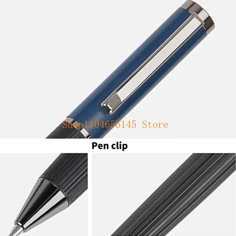 

6 шт. металлическая шариковая ручка, декоративная ручка 1,0 мм, ручка для письма, ручка для подписи, канцелярская ручка с черными чернилами для студентов-учителей