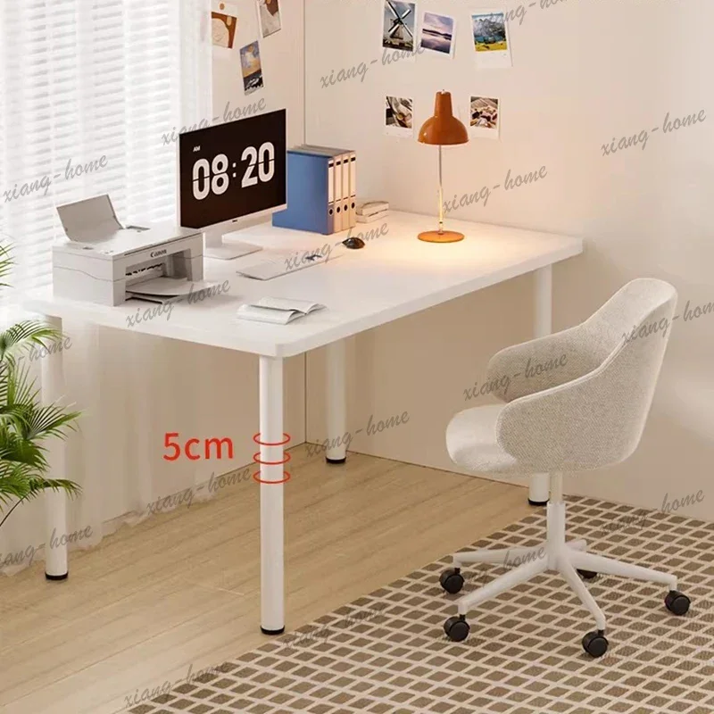 Modern Minimalist Office Desk Standing White Decoration Crafts Office Desk Aesthetic Nordic European Tavolino Unique Furniture