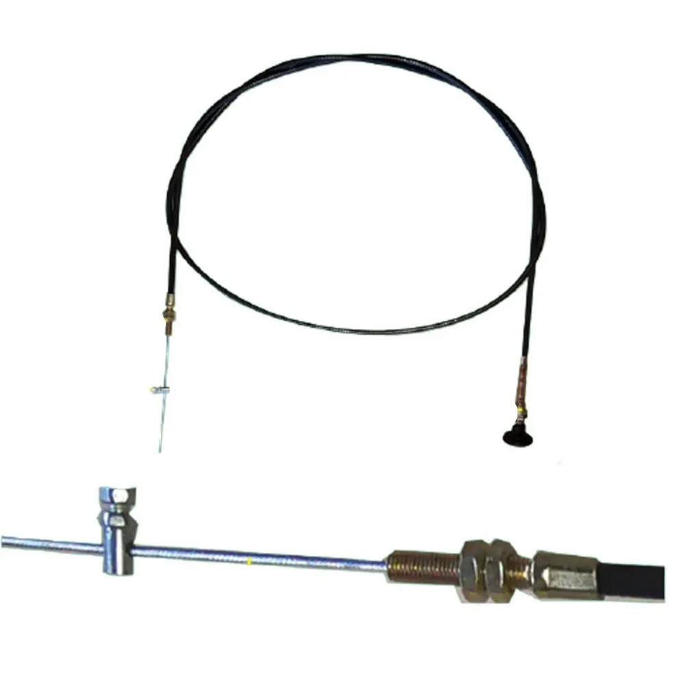 Stop Choke Bowden Cable Wire Control Bonnet Throttle Engine Fuel Commercial 25m, Compatible with Car Models 2 5m Length