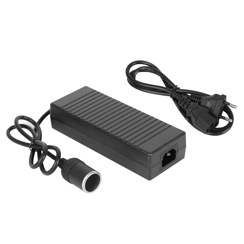Supply Lighter For Car Refrigerator Inflating Pump Vacuum Cleaner Universal 110V/ 220V to 12V 15A Power Adapter Auto Accessories