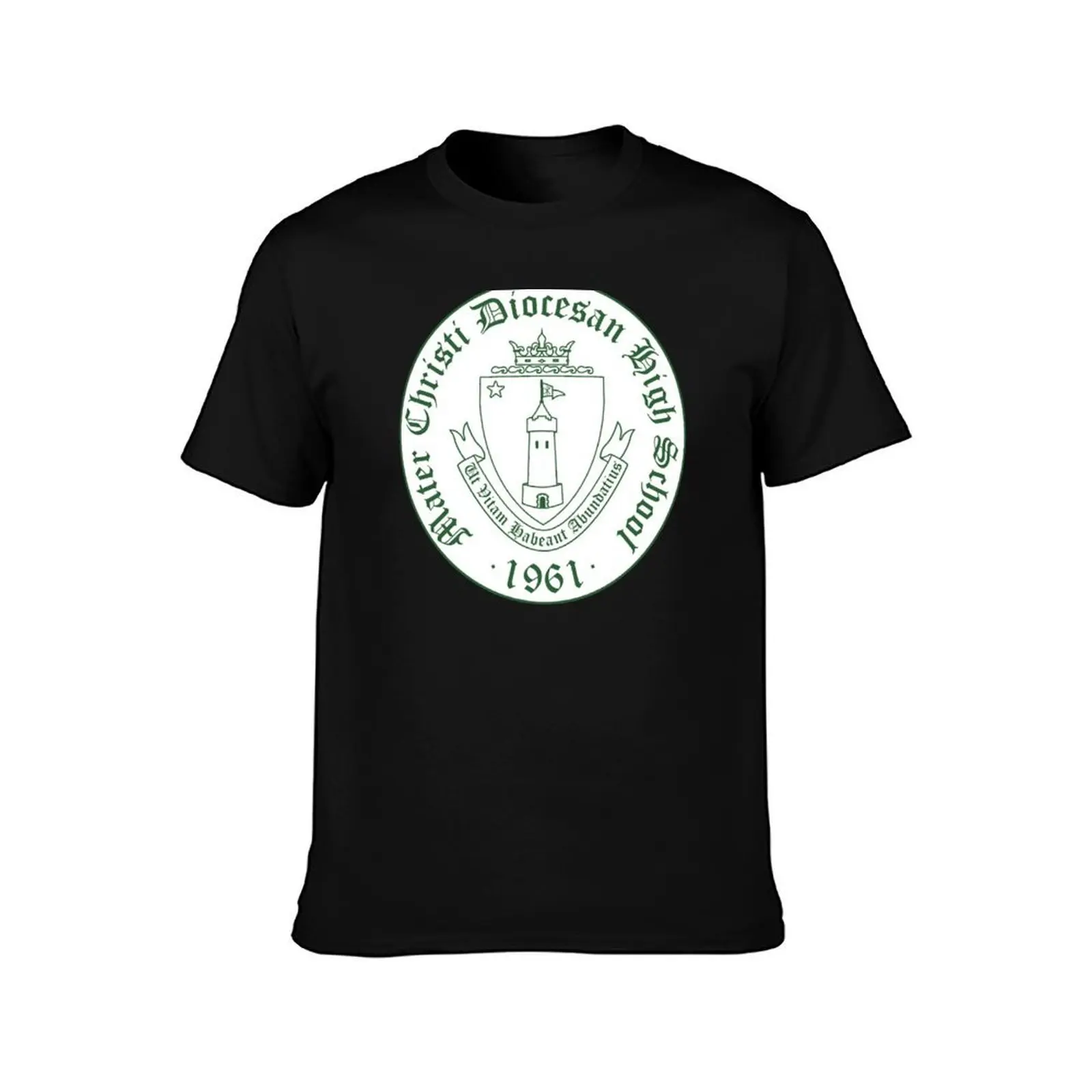 MC Medallion T-Shirt, Summer Casual Cotton Tee, Oversized Streetwear Tops, Vintage Graphic Print, Loose Fit Short Sleeve