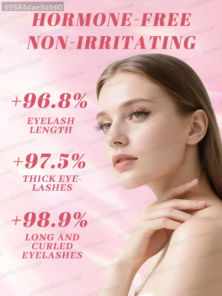 Lightweight Eyelash Nourishing Essence 14g, Daily Lash Care Serum, Hydrate Delicate Thin Lashes, Boost Lush Appearance and Refine The Sparse Look of Natural Eyelashes
