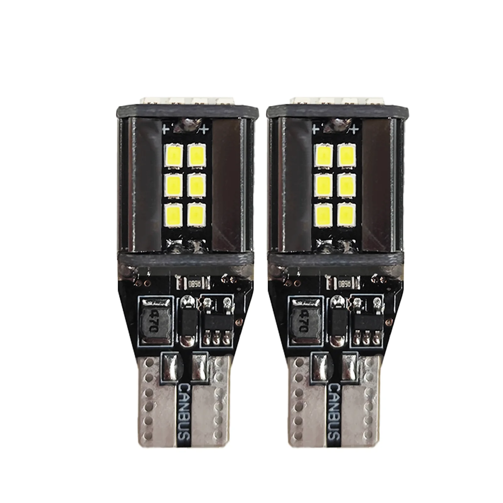 

50 шт. T10 24SMD высокая яркость автомобильный светодиодный декодер заднего фонаря встроенный фонарь заднего хода стробоскопическая лампа аксессуары для мотоциклетного оборудования