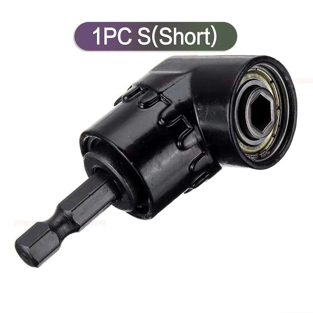 1PCS 105 Degree Angle Extension Screw Driver Socket Holder Adapter for Screwdriver Bit