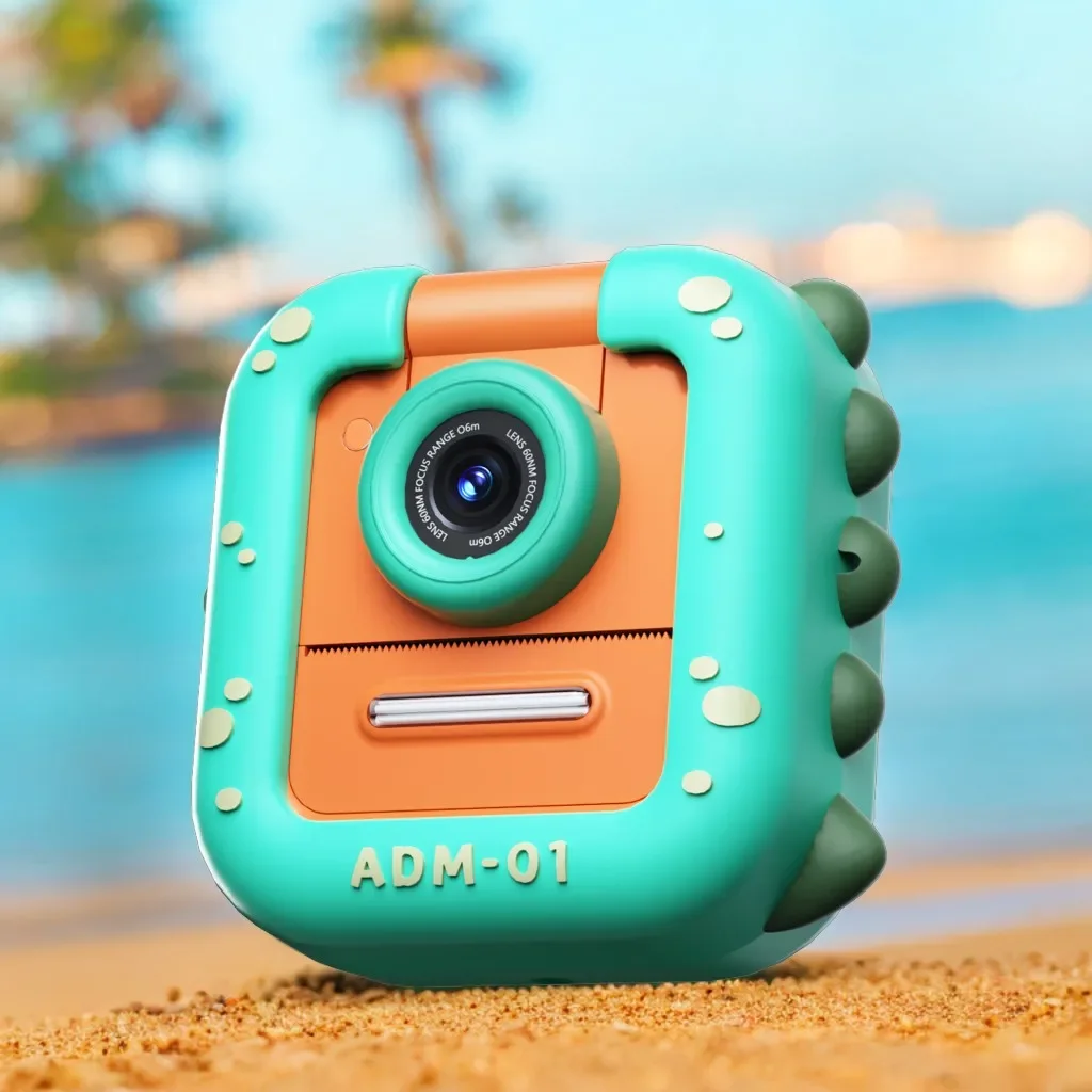 Yeni HD 1080 p Mini Çocuk Video Fotoğraf Baskı Dijital Kamera Anında Termal Kağıt Baskı Kamera Çocuk Oyuncakları Arkadaşlar Tatil Hediyeler