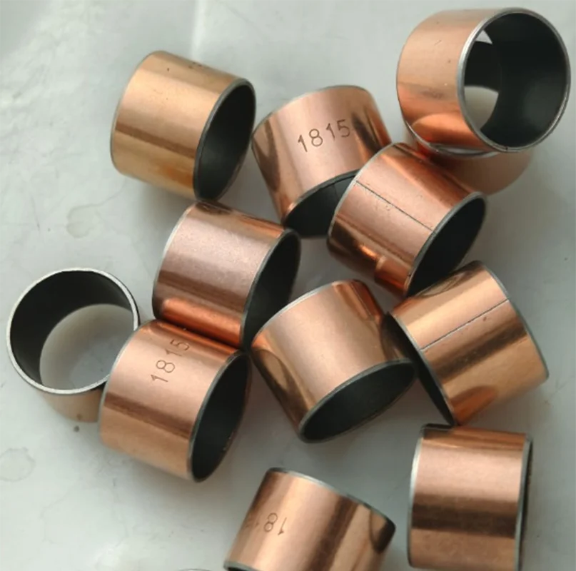 1/2/5pcs SF-1 DU Oilless Bushing Self-lubricating Brass Sleeve Wear-resistant Bearing Height ID 3-15mm 3-40mm For Machinery