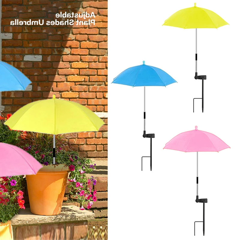 

Large 25.6 inch Adjustable Garden Covers, Outdoor Sun Shade Umbrella for Plants