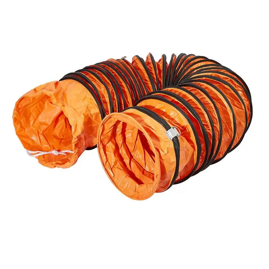 

Flexible Duct Hose, HVAC Duct Hosing Flame Retardant for Ventilator Utility Blower Fan with Adjustable Rope and DRing, Easy Stor