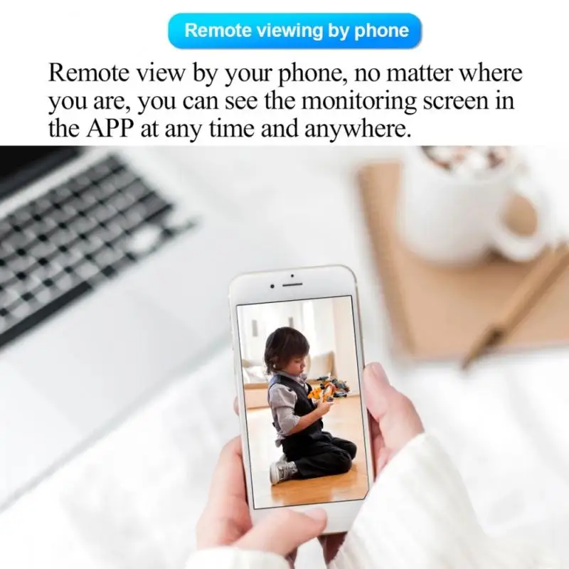 Cctv Camera Home Security 360 Degree Infrared Night Motion Detection 1080p Smart Home Security With Microphone