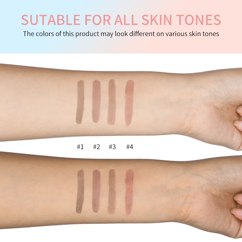 Lakerain 4Colors Matte Peel Off Lip Liner Tattoo Waterproof Long Lasting Moisturizing Enhance Lips Gloss Cosmetics