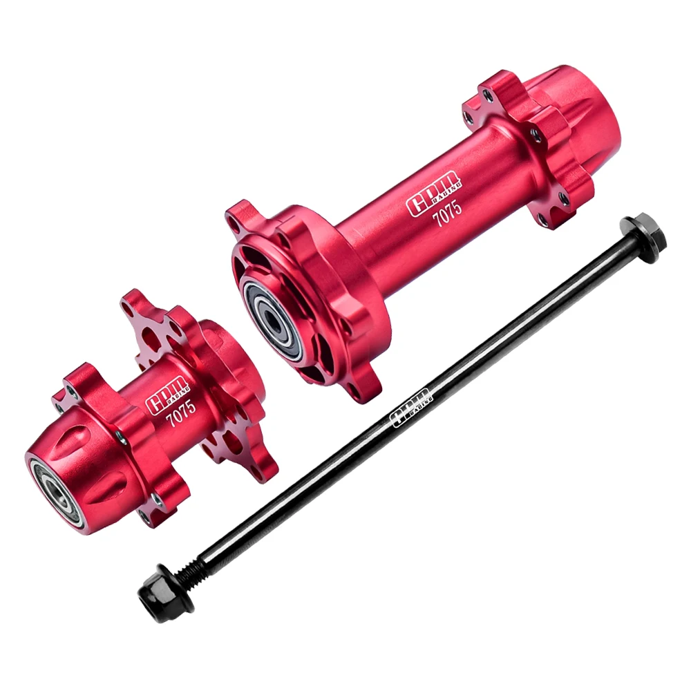 GPM for LOSI 1/4 PROMOTO-MX PROMOTO-SM FXR バイク RC カー メタル アルミニウム フロント リア ハブ セット LOS262012 LOS262013 LOS262014