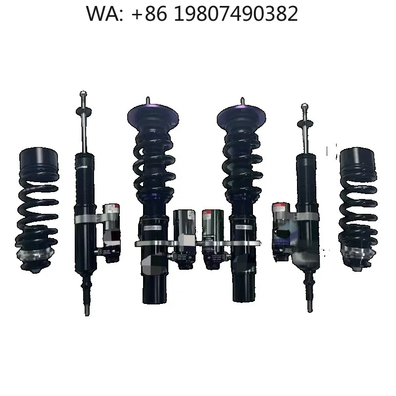 Competitive Lightweight Coilover Suspension Kit, High Strength Steel Shocks, Damping Adjustable Circuit Racing Parts