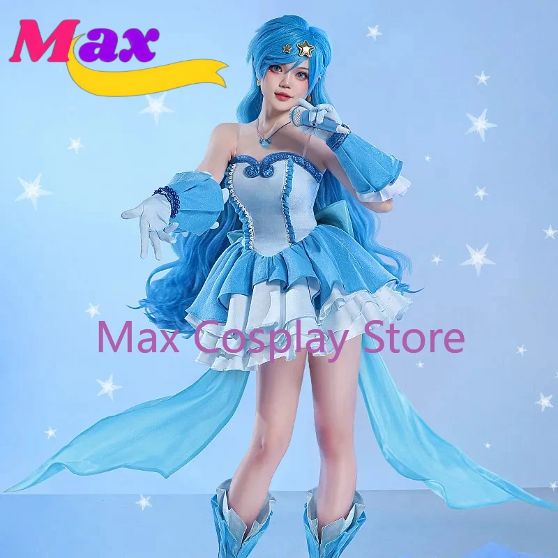 Max Anime Hanon Hosho Cosplay Costume Halloween Uniform Nanami Luchia Party Lolita Dress for Women