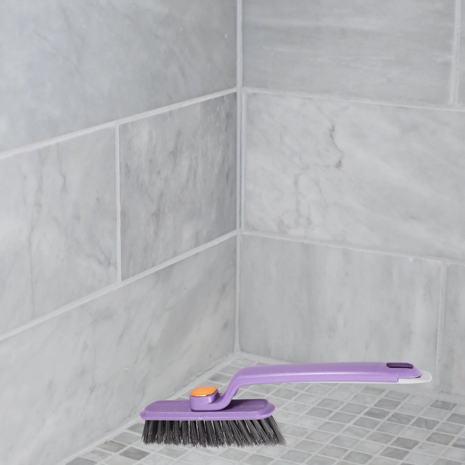 

Rotating Cleaning Brush Long Handle Crevice Scrub for Bathroom Floor Grout Gap Window Sink Gas Stove Household PP Cleaner