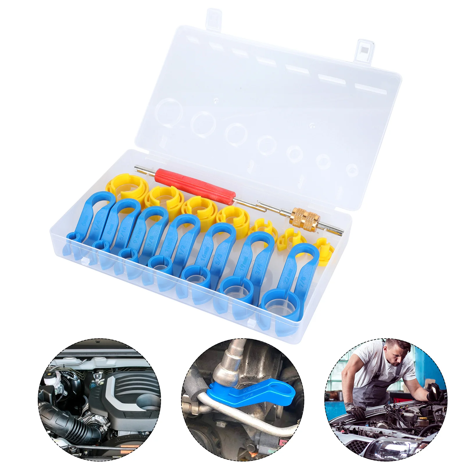 

Plastic Disassembler Set Durable Fuel Line Automotive Supplies Coolant Hose Repair Kit High Performance