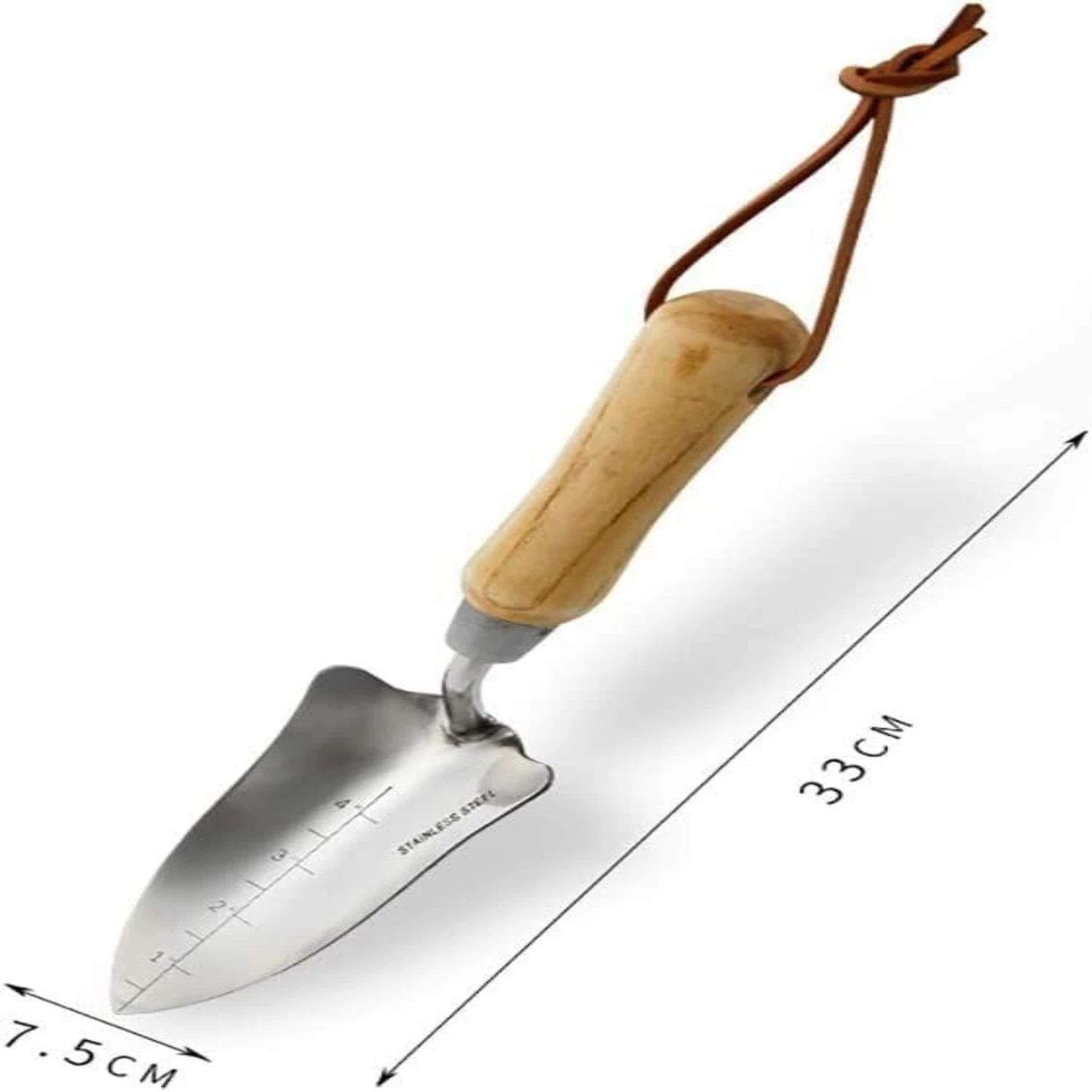 

High-Quality, Versatile, and Multipurpose Premium Metal Hand Shovel for Effortless Gardening - Durable and Easy-to-Use Spade for