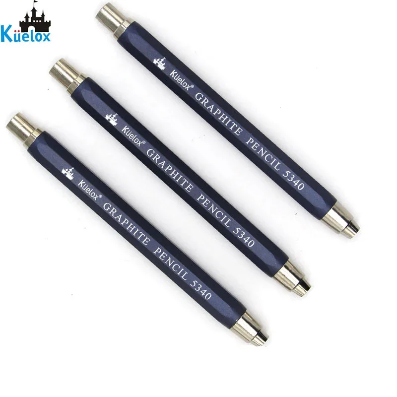 

Kuelox Mechanical Pencil 5.6MM Lead Press Automatic Pencils Drawing Sketch Pencil Sketching School Office Stationery 2B 4B 6B 8B
