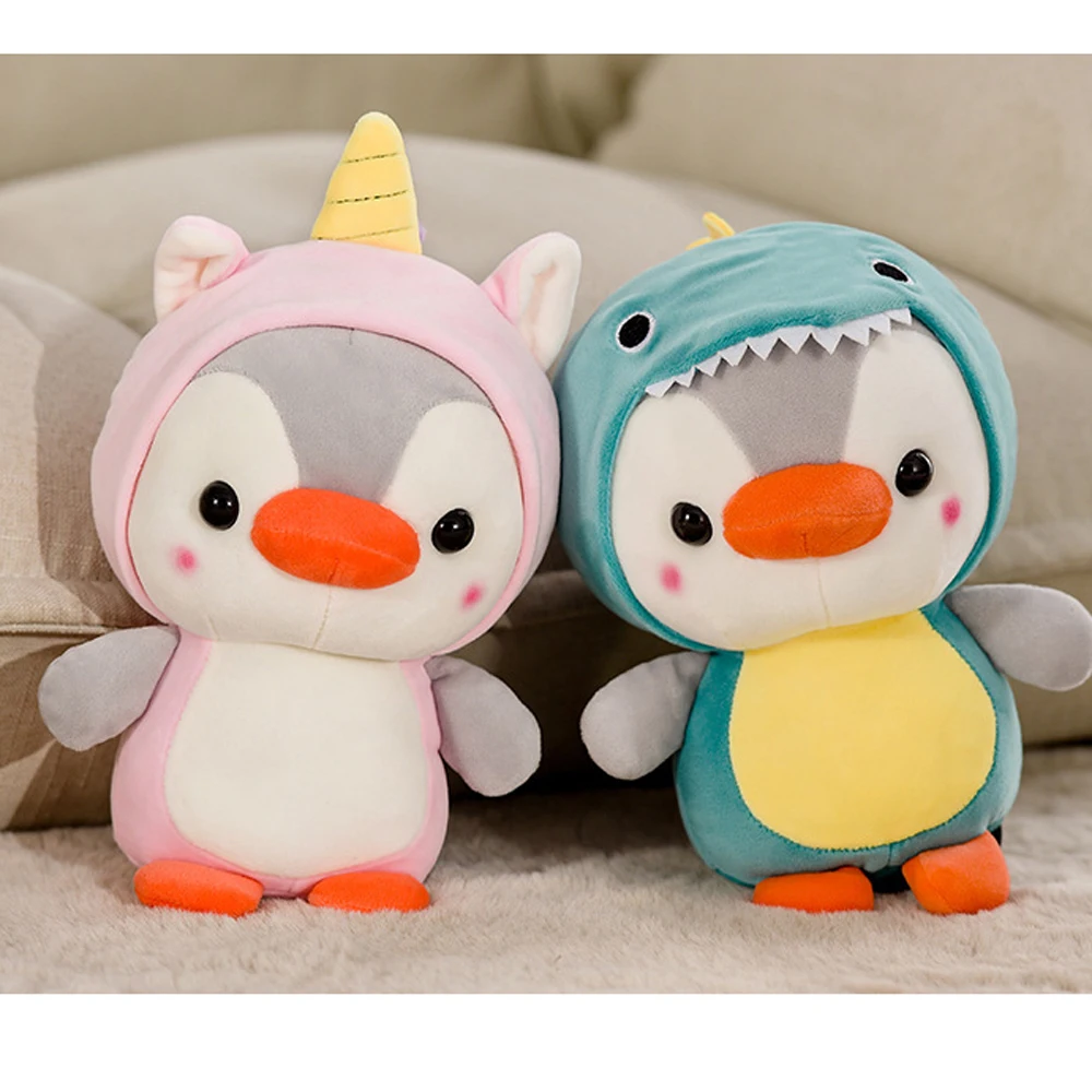 Pinguim cosplay dinossauro pequeno animal boneca chaveiro pinguim cosplay sapo pinguim cosplay abelha brinquedo de pelúcia pinguim brinquedo de pelúcia