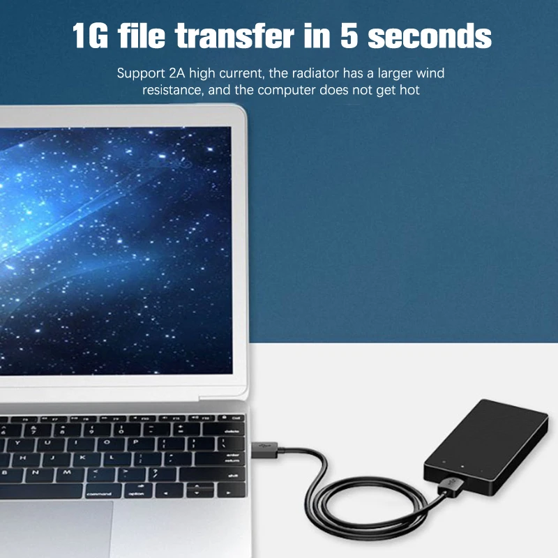 USB 2.0 Extension Cable Male To Male USB Extender Silica Gel For Radiator Hard Disk Webcom Camera USB Data Transfer Cable Extens