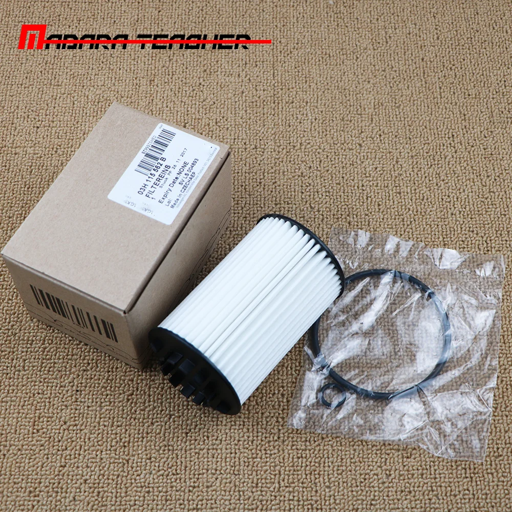 03H115562B Car Engine Oil Filter For VW Teramont 530 V6 2.5 4Motion Teramont X 2.5 V6 03H 115 562B