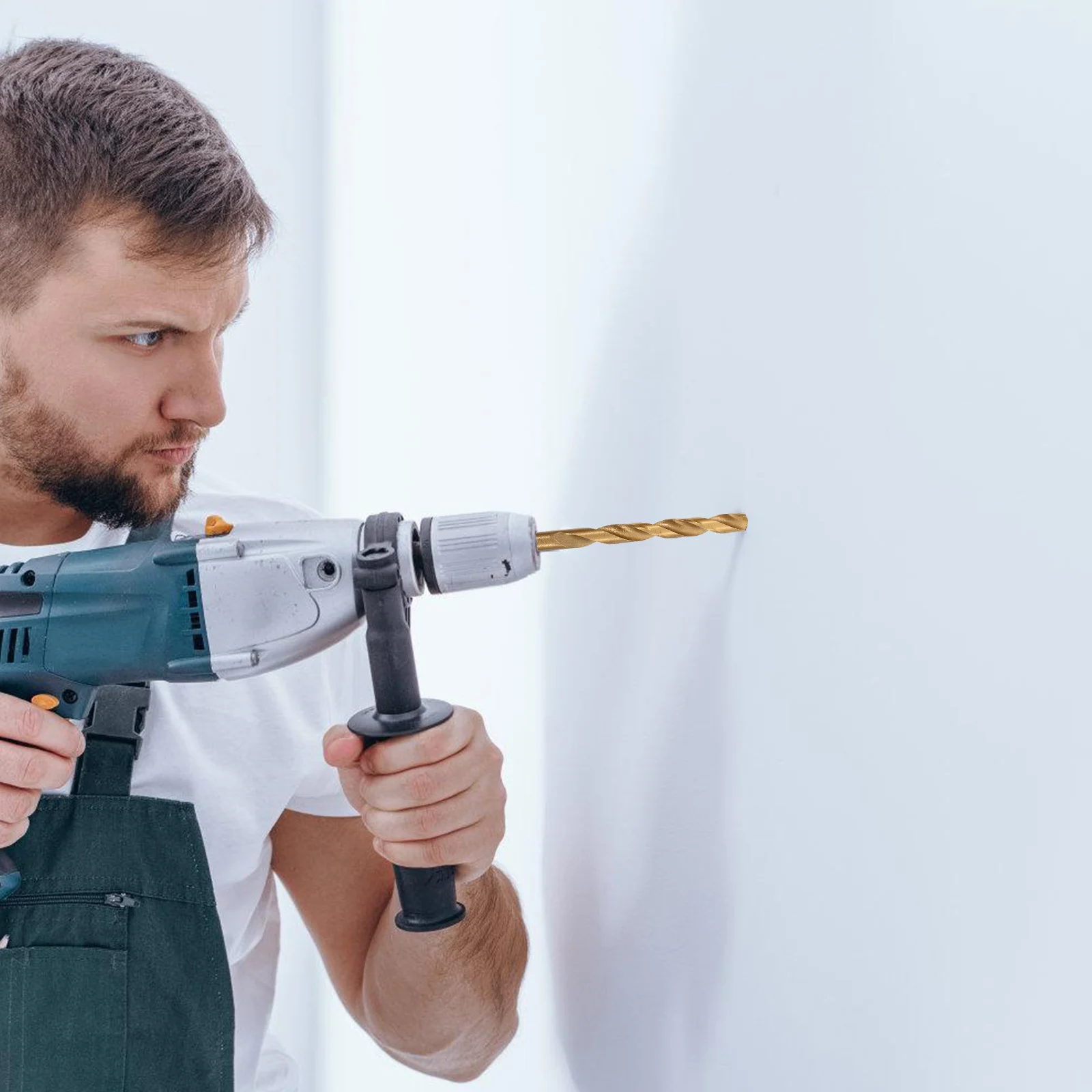 

1Set Drill Bits Set for Metal Hard Steel Drilling Professional Twist Bits Long-Lasting Wear-Resistant High-Speed Steel Impact