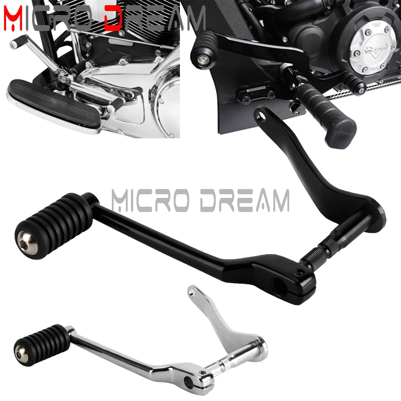 

Footboard Heel Shifter Foot Gear Lever Toe Shift Footpeg For Harley Softai FLHC FLFB Touring Road King Street Glide 33600314