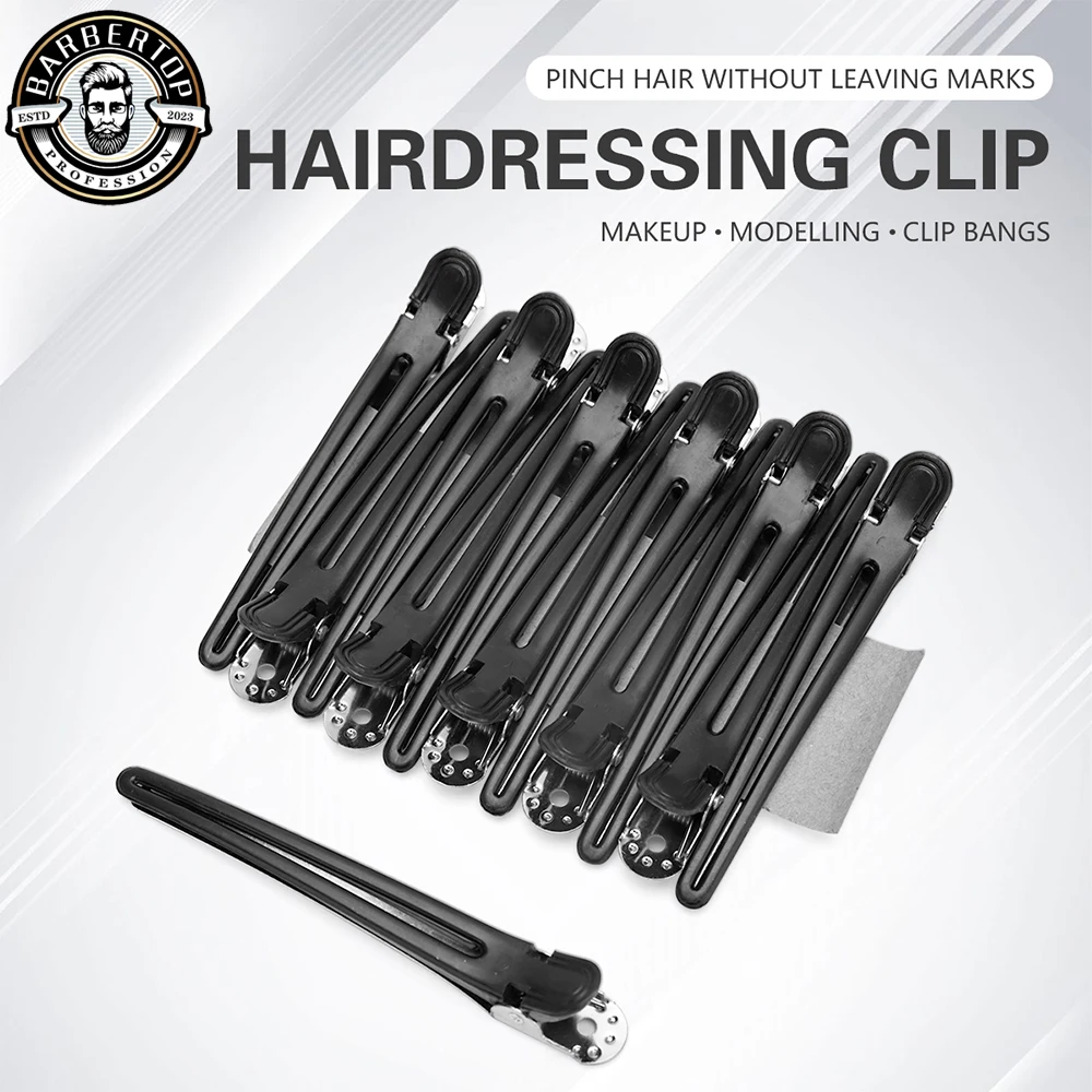 Professional Barber Basic Hair No trace Clips Hairstyles For Girls Hairdressing No Bending Hair Pin Buckle Styling Tools