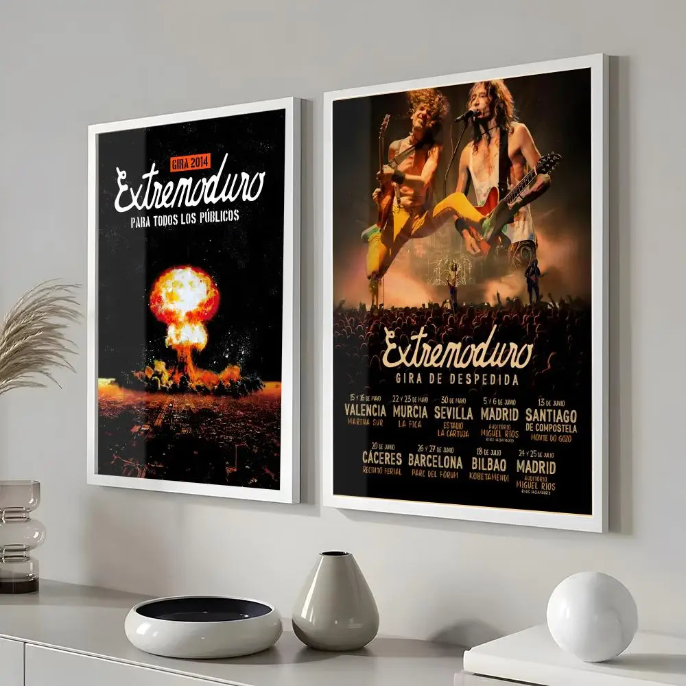 ملصق فرقة E-Extremoduro ملصقات حائط حديثة وأنيقة لديكور المنزل وغرفة المعيشة وفن الحائط