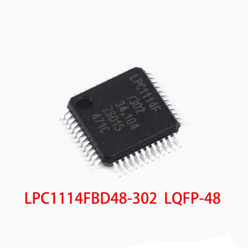 2~5PCS/LOT LPC1114FBD48/302 LPC1114F/302 LQFP-48 MCU New and Original