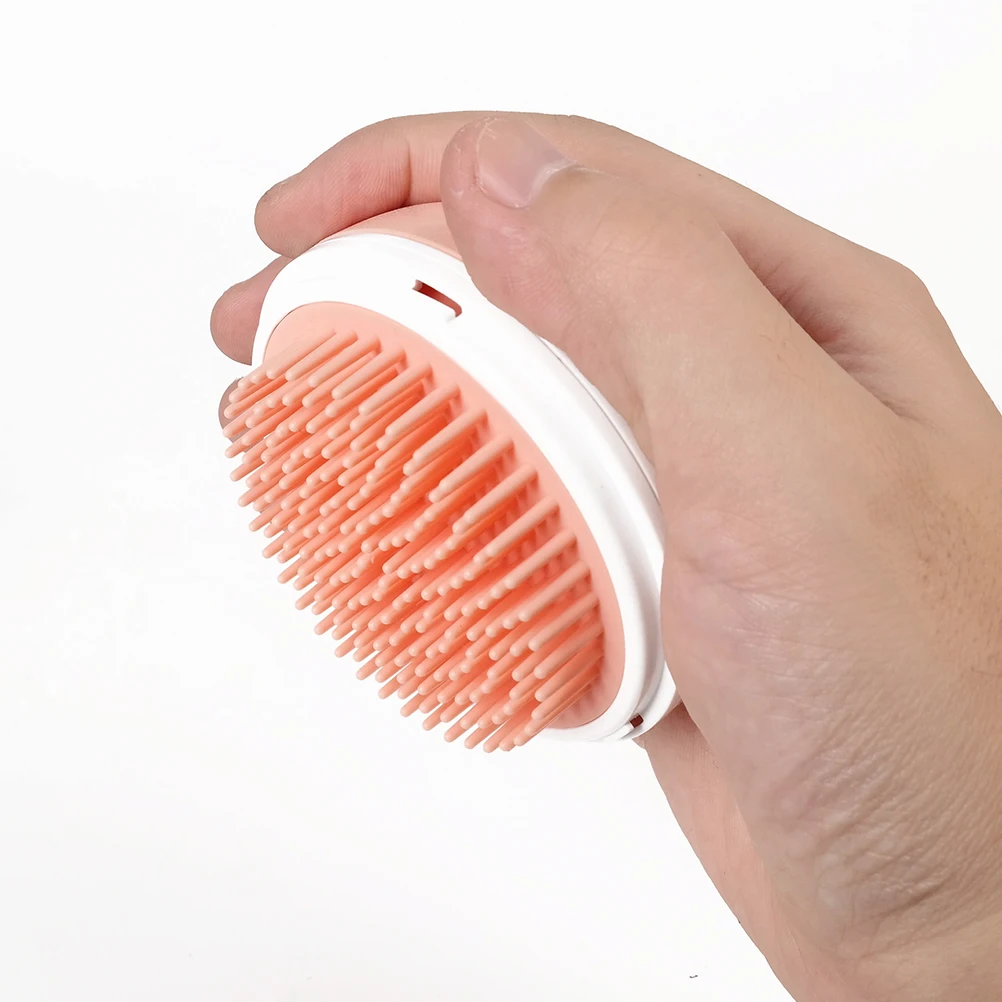 

Pet Bath Massage Comb Cat Grooming Multifunctional Hair Removal Tool Cats and Dogs Brush Shampoo