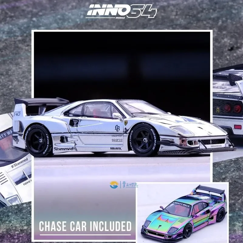 Inno 1:64 Beijing Hec Limited Car Model F40 Mazda Rx7 Fd3s Alloy Car Model In Stock Car Statue Model Ornament Toys Children Gift