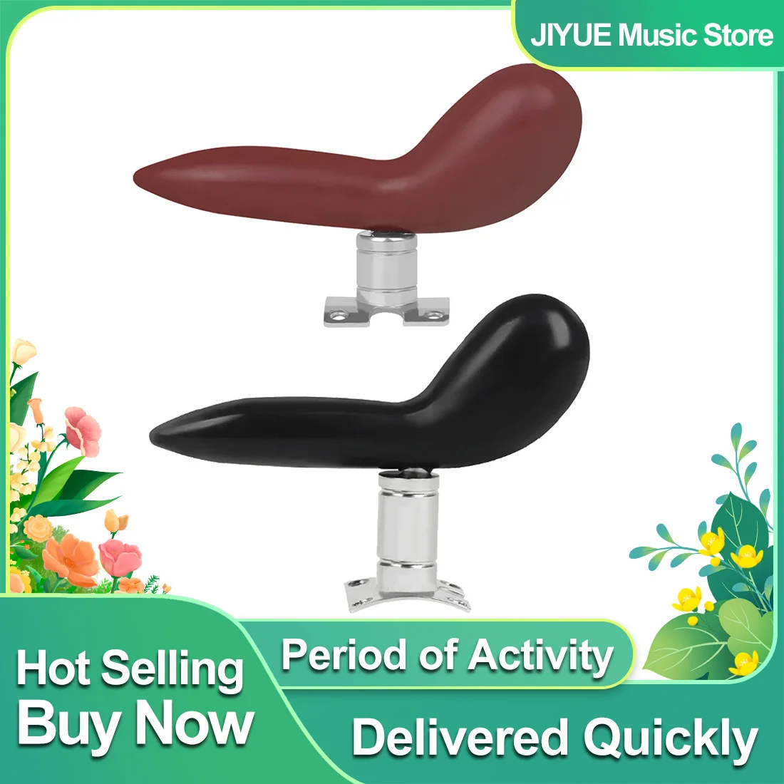 Bassoon Hand Holder Saddle Rest With Fixing Screws and Handle Base Finger Support Professional Bassoon Replacement Accessories