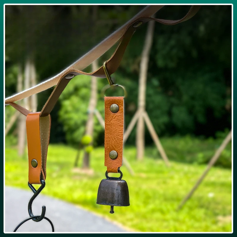 Camping Bell For Hiking Loud Outdoor Safety Bear Bell For Hikers Helps To Prevent Startling Wild Animals Hiking Survival Tool