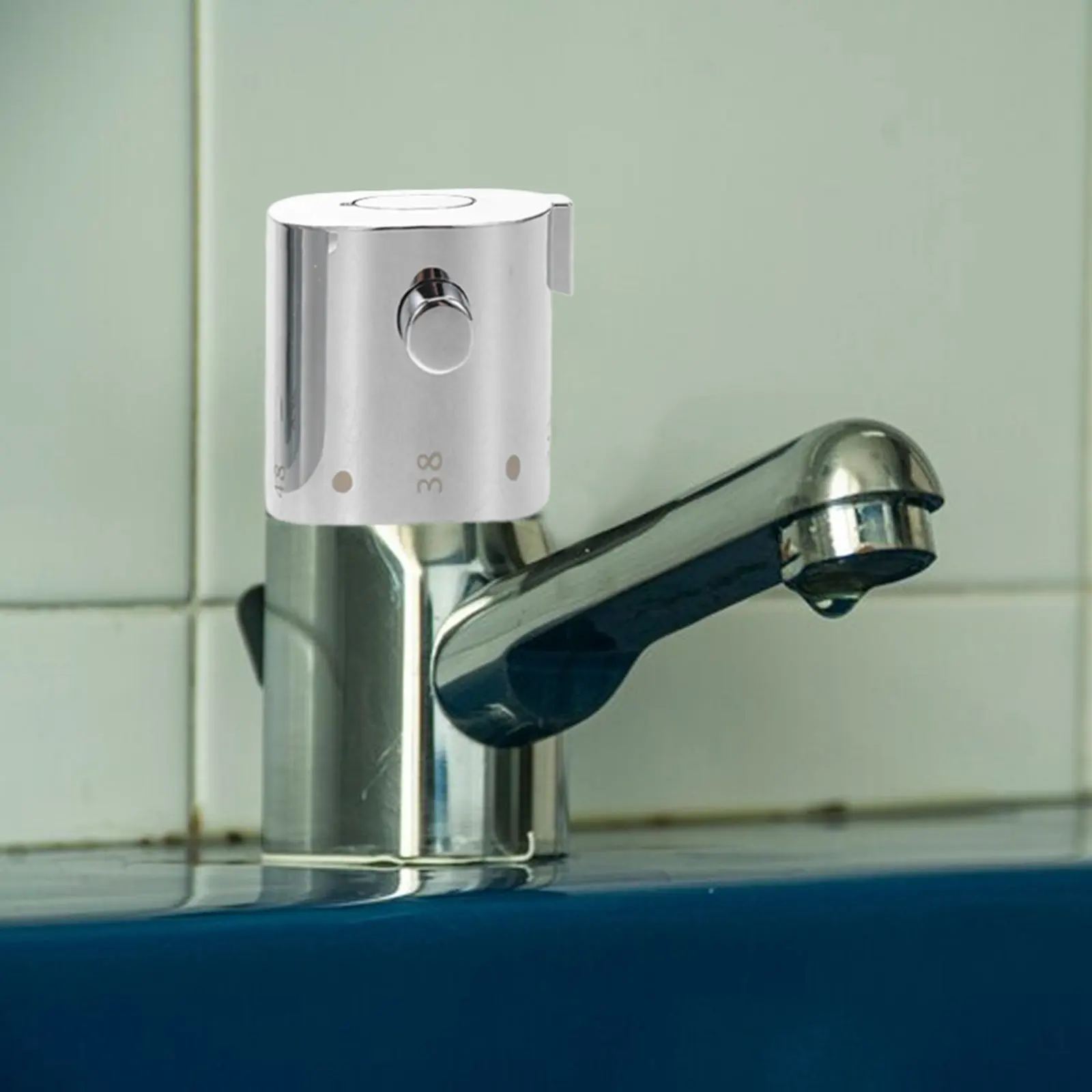 Bathroom Faucet Repair Accessories Durable Plastic Handwheel for Tap Restoration Bright Electroplating Easy Installation