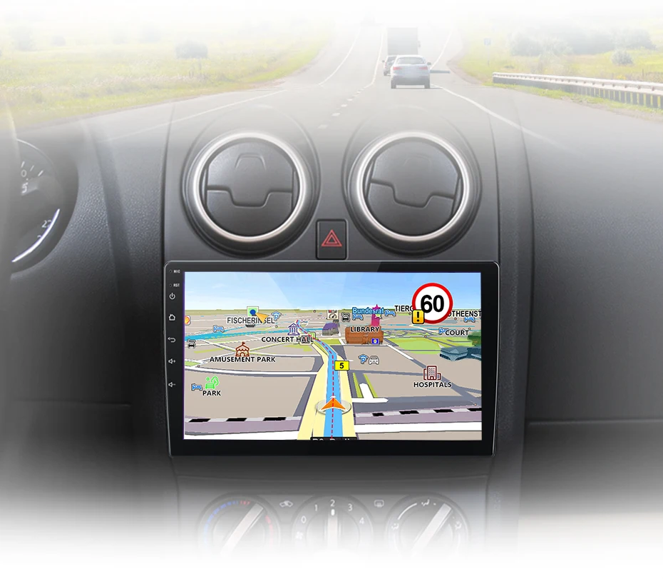 Junsun carplay android auto autoradio für nissan qashqai j10 2011-2015 gps intelligente systeme tereo multimedia autoradio – Detail 20