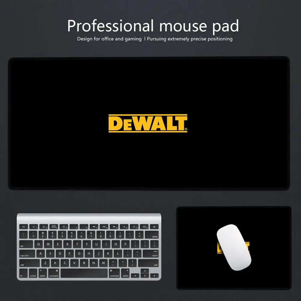 Table  Pad Mouse Pad Non-slip Lock Edge Office Student Gaming Logo Thickened Large XXL D-DEWALT Writing Pad Cushion HYBXAXC