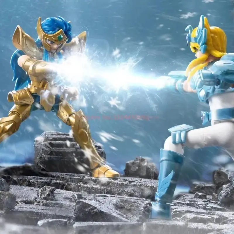 جديد حار بيع حقيقية Blokees Saint Seiya Galaxy Ver.2 سلسلة صندوق أعمى تراث الذهب القديسين الحلي هدايا عيد الميلاد