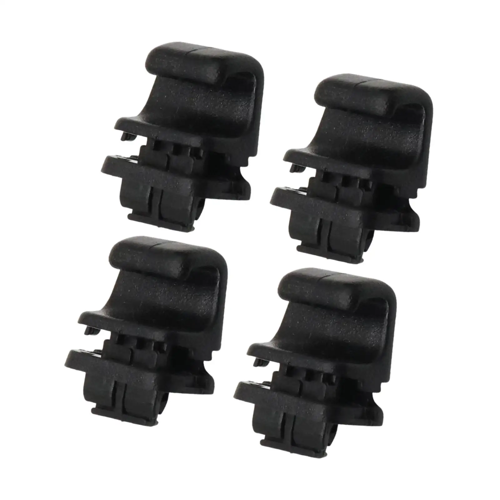 

4Pcs Interior Sun Shade Blind Curtain Hook 83917S8000CA Black for Hyundai 2020 to 2023 Palisade Attachment Replacement