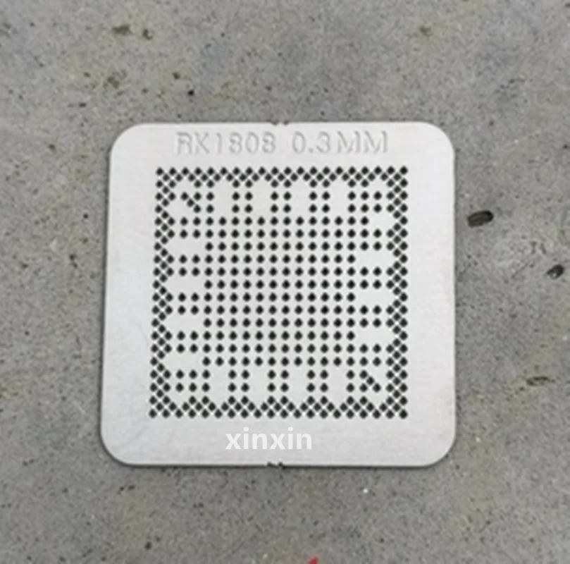 

Direct heating RK3568 RK3399 RV1126 RK1808 RK3128 BGA Stencil In stock