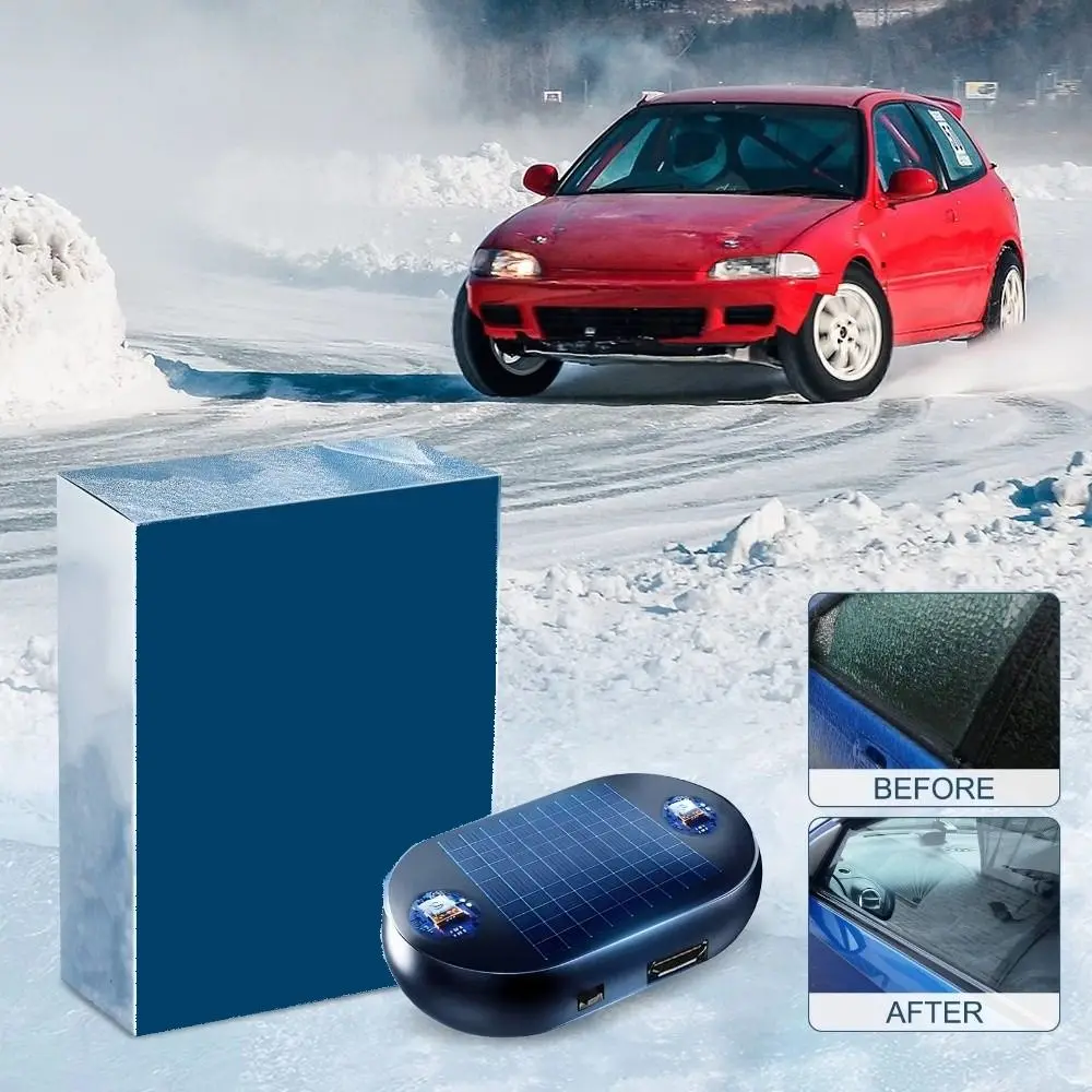 Ice and Snow Removal Anti-ice Snow Remover Instrument Defrosting Safe Driving Snow Plow Antifreeze Portable Defogging